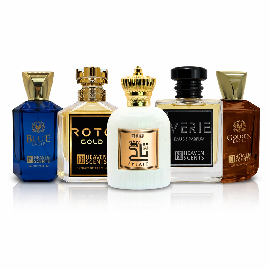 Best Winter Bundle 2 by Heaven Scents - 5 Luxury Fragrance Collection