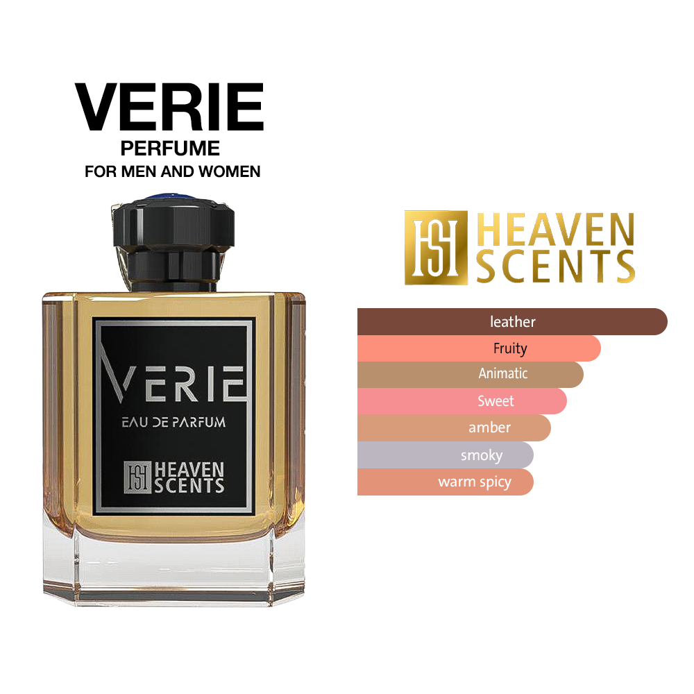 Verie Perfume for Unisex Eau De Parfum Spray, 3.4 Ounce