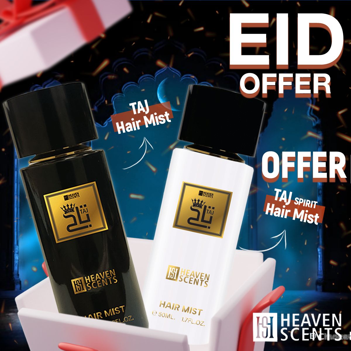 Black Taj Hair Mist