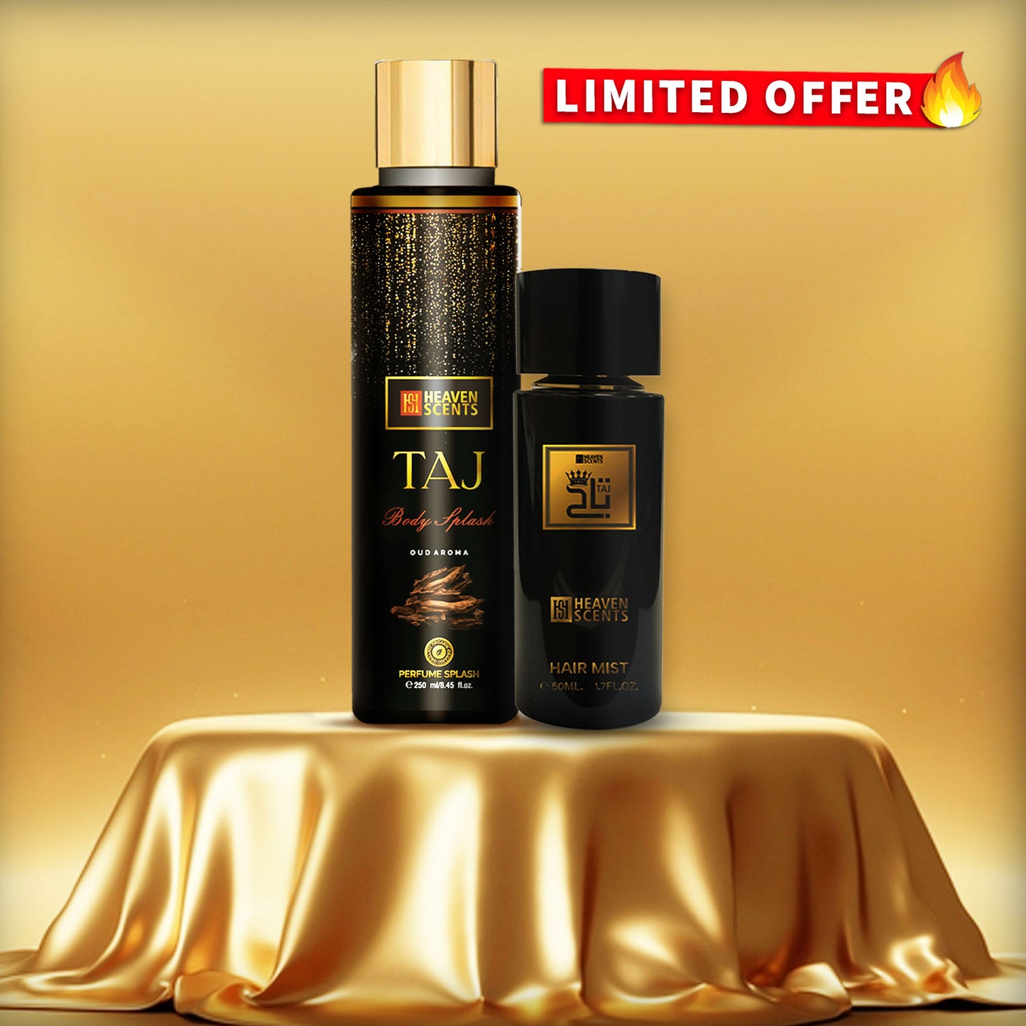 Black Taj Hair Mist + Taj Body Splash