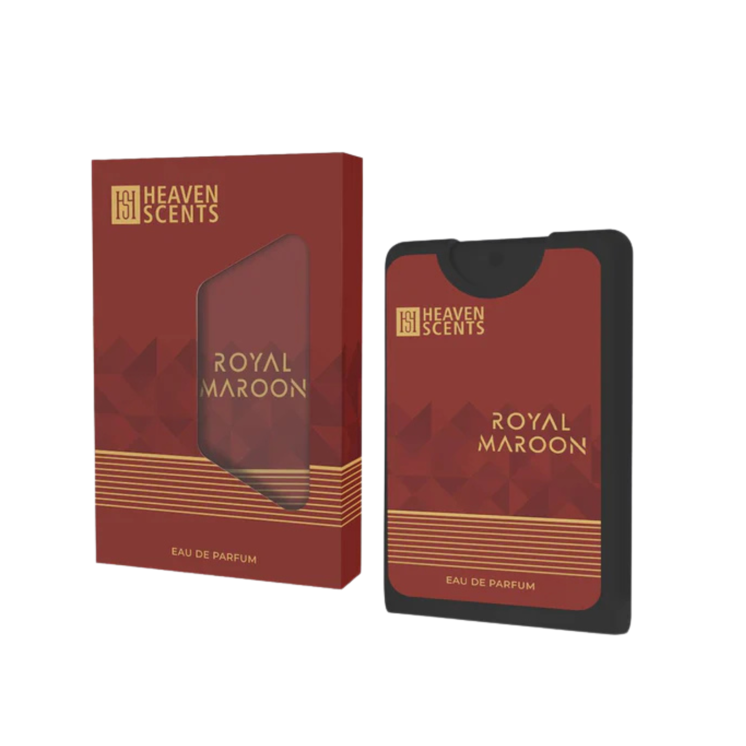 Royal Maroon Pocket Perfume 30ml by Heaven Scents - Travel-Size Luxury Fragrance