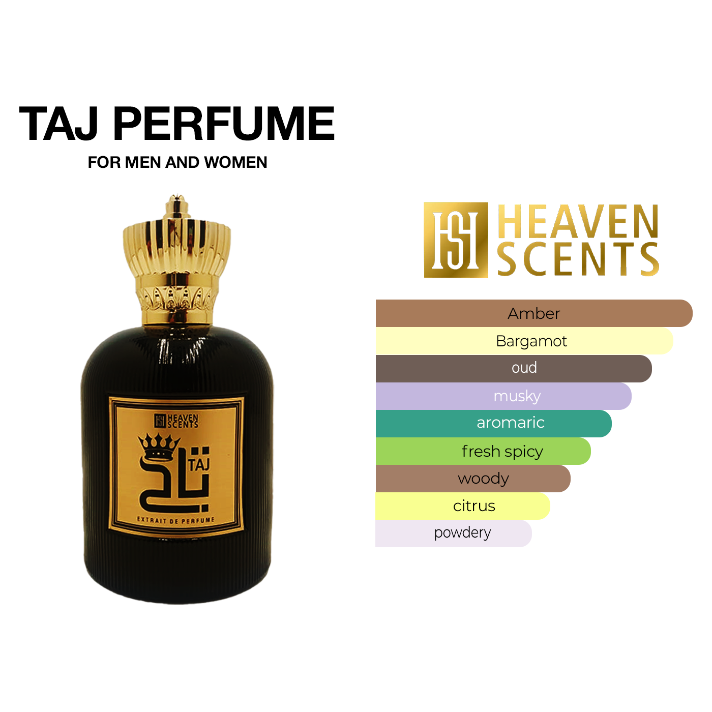 Taj Perfume 100ml by Heaven Scents