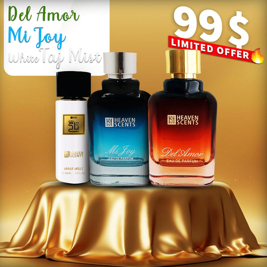 Hair Mist White + MiJoy + DelAmor