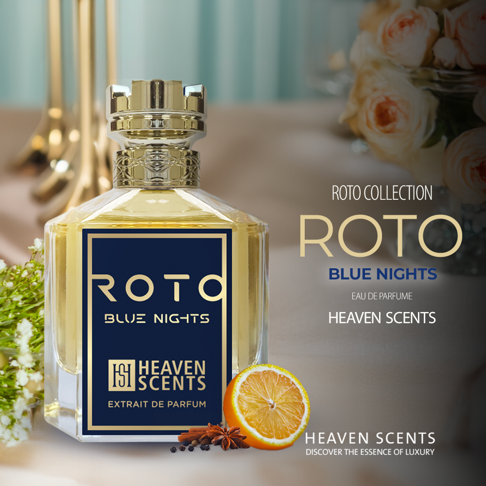 Roto Blue Nights Perfume 100ml Extrait De Parfum, By Heaven Scents