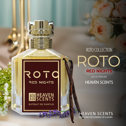 Roto Red Nights Perfume 100ml Extrait De Parfum, By Heaven Scents