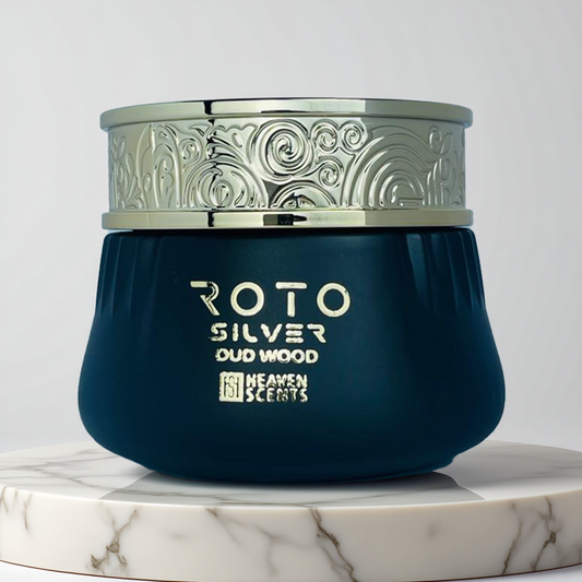 Roto Silver Oud Wood Bakhoor – Oud Incense for Burners