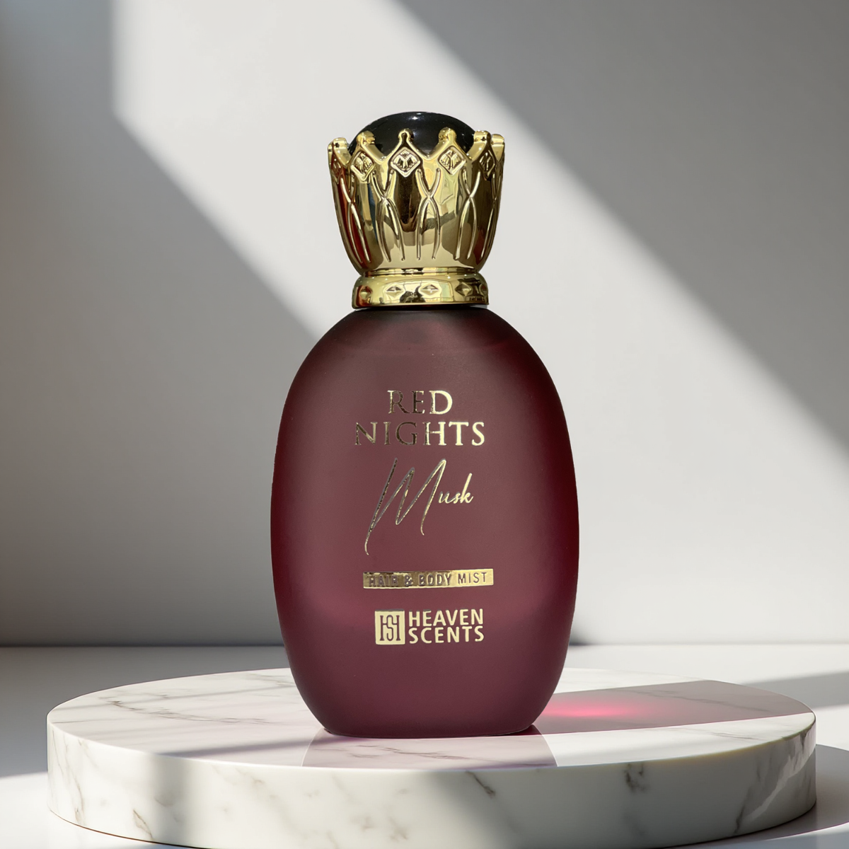 Red Nights Musk Hair and Body Mist Spray for Unisex, 50ml