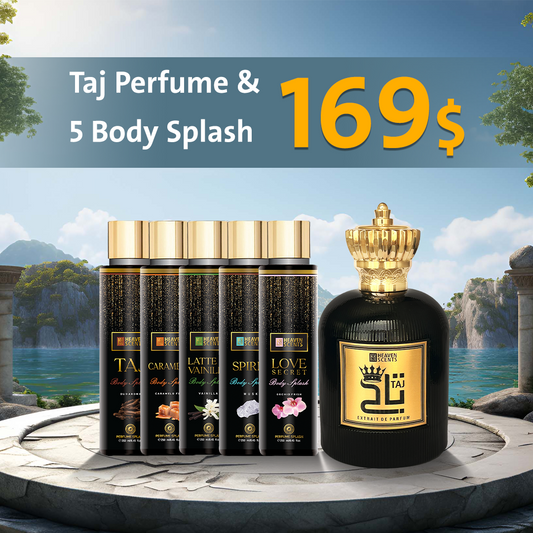 Taj Perfume & 5 Body Splash